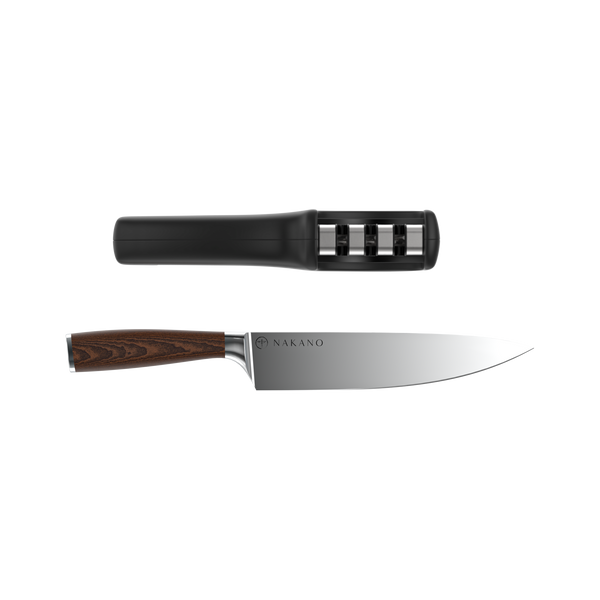 Classic Chef Knife + Pull Through Sharpener