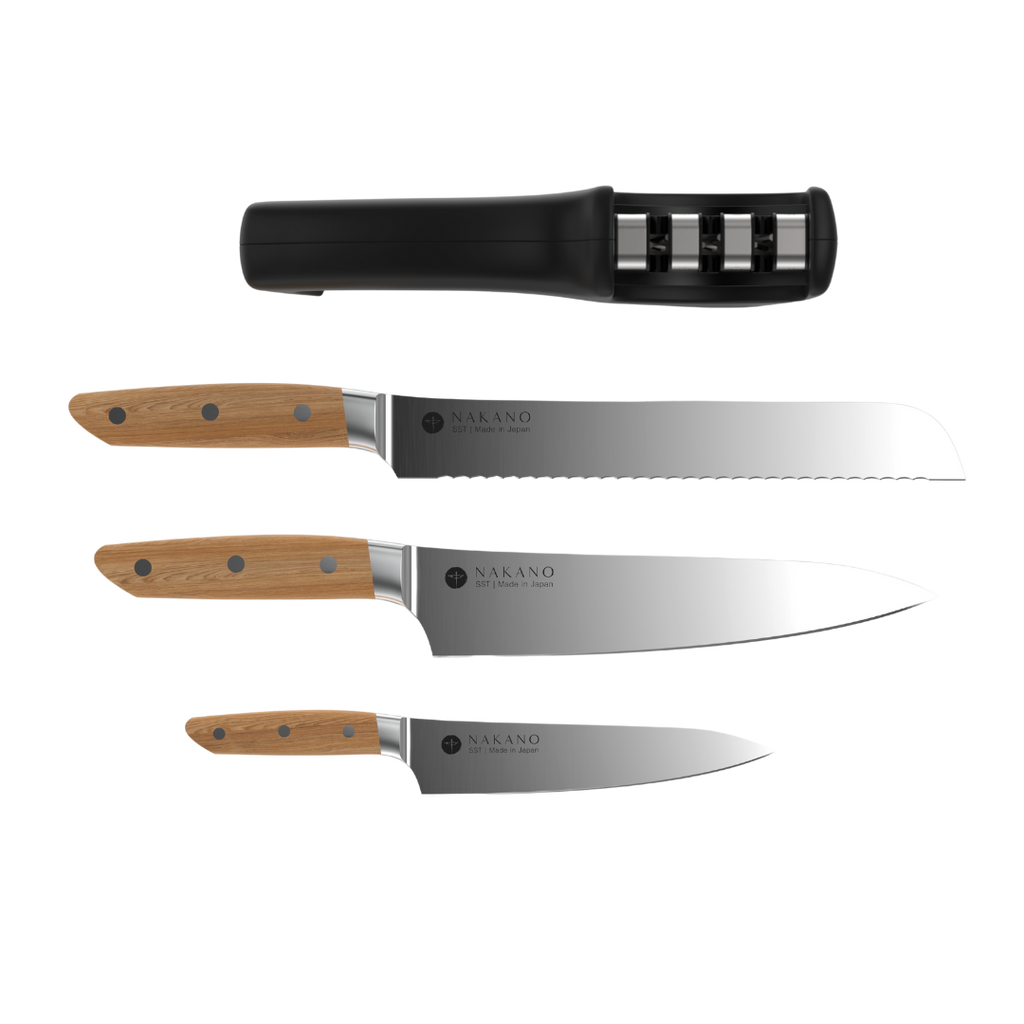 Mito Set + Pull Through Sharpener – Nakano Knives