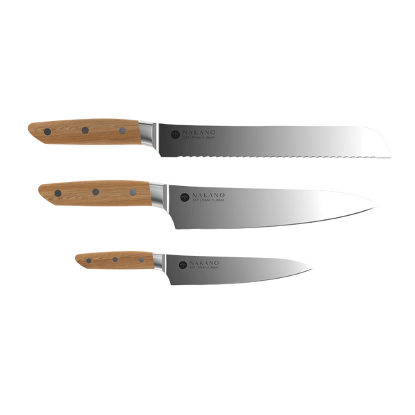 Sienna Chef's Set + Pull Through – Nakano Knives