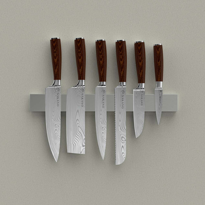 Classic Chef's Set + Magnetic Knife Bar