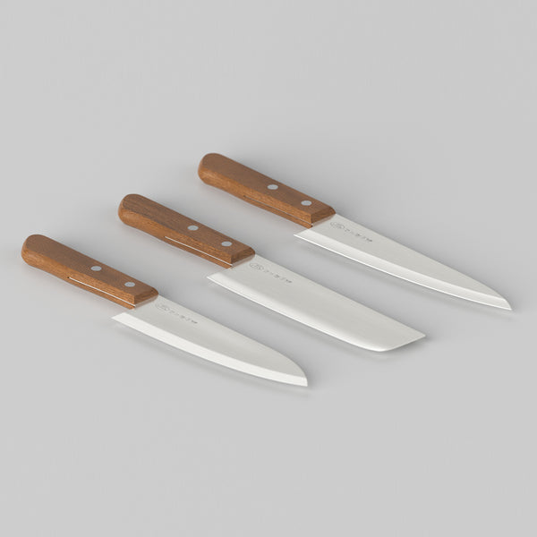 Feel like a master chef in the kitchen with this Japanese knife set