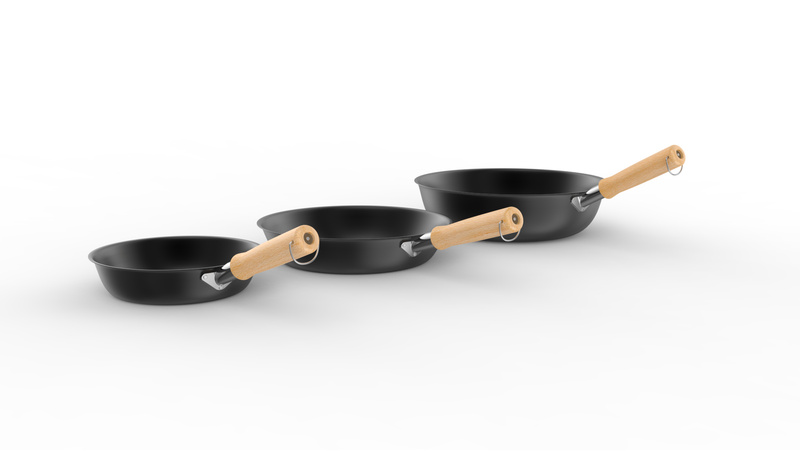 Premium Eisen Kochgeschirr Set